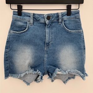 FITJEANS Shorts in Azure Blue Small Women’s